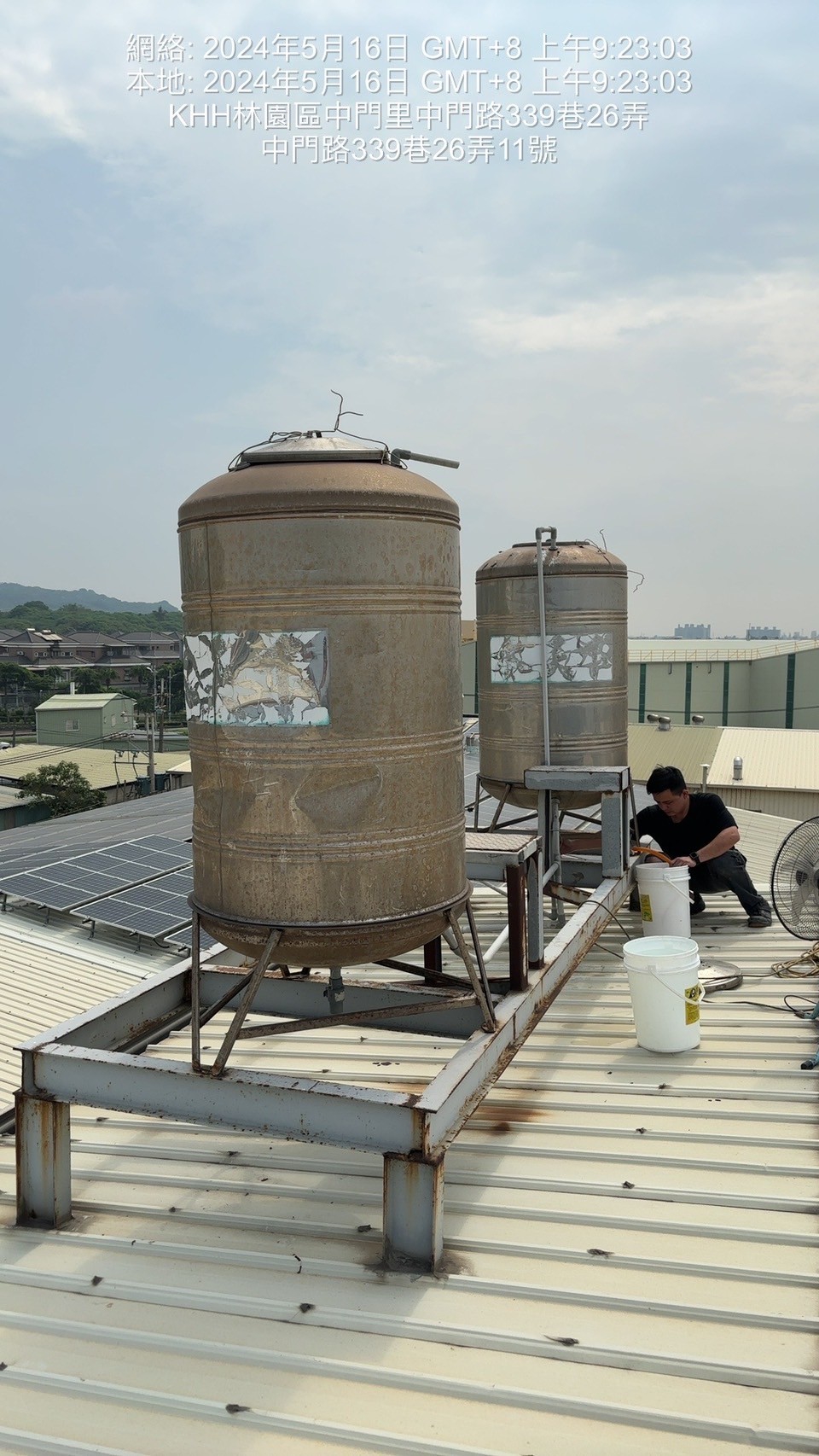 加工工廠-水塔清洗